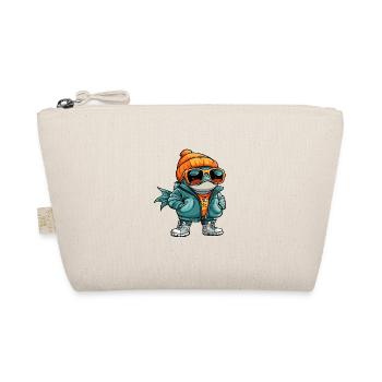 Piranha Fish Cool Comic - Organic Pouch - nature - Front