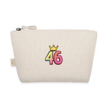 46 Number Krone - Organic Pouch - nature - Front