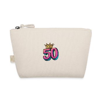 50 Number Crown - Organic Pouch - nature - Front