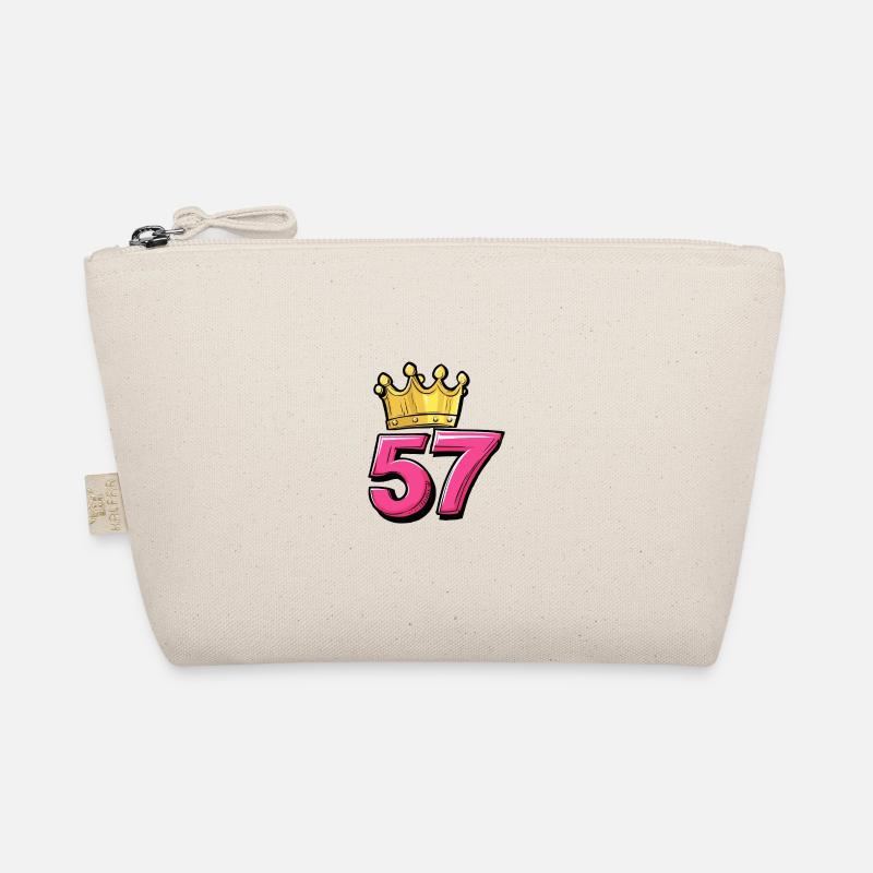 57 Number Crown Organic Pouch