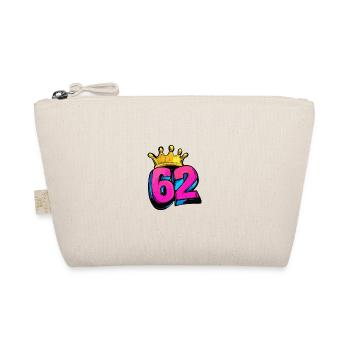 62 Number Crown - Organic Pouch - nature - Front