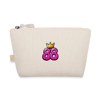 88 Number Crown - Organic Pouch - nature - Front