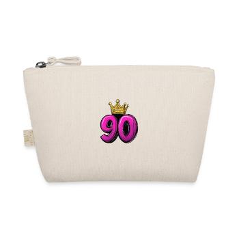 90 Number Crown - Organic Pouch - nature - Front
