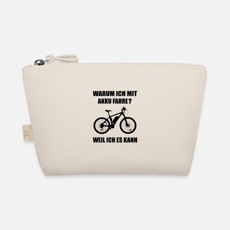 Fahrrad - Bio-Täschchen - Natur
