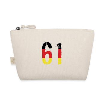 61 Number Germany Jersey - Organic Pouch - nature - Front