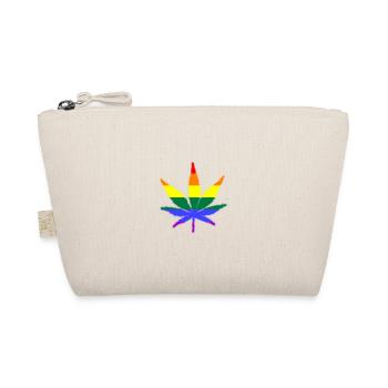 lgbtq ganja love is love - Bio-Täschchen - Natur - Vorne