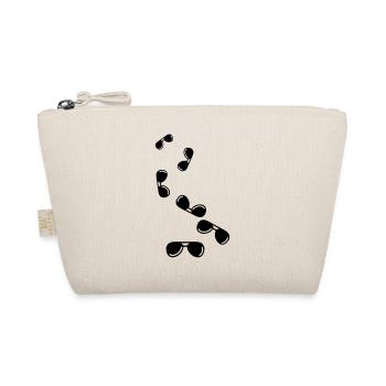 sunglasses icon symbol - Organic Pouch - nature - Front