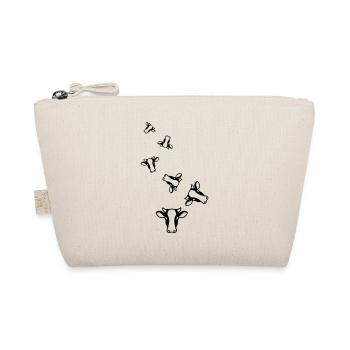 Cow head - Organic Pouch - nature - Front