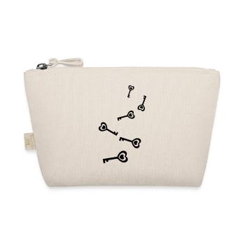 Mariage au cœur clé - Trousse biologique - nature - Devant