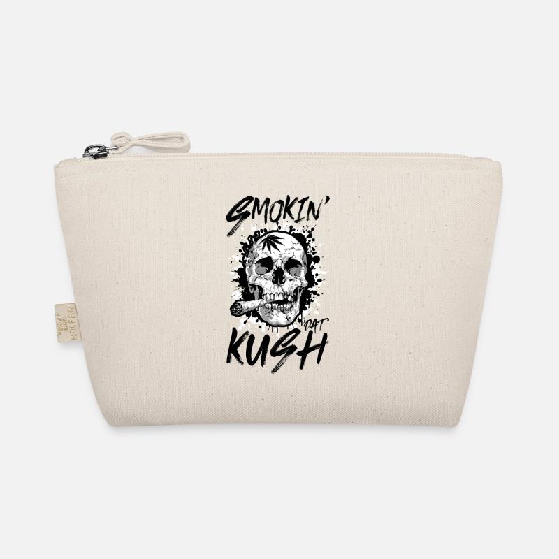 Kush smoker skull joint Organic Pouch
