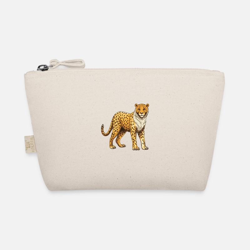 Cheetah animal Organic Pouch