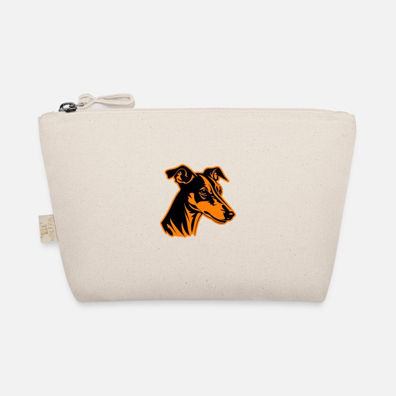 Greyhound Hund Kopf Bio-Täschchen