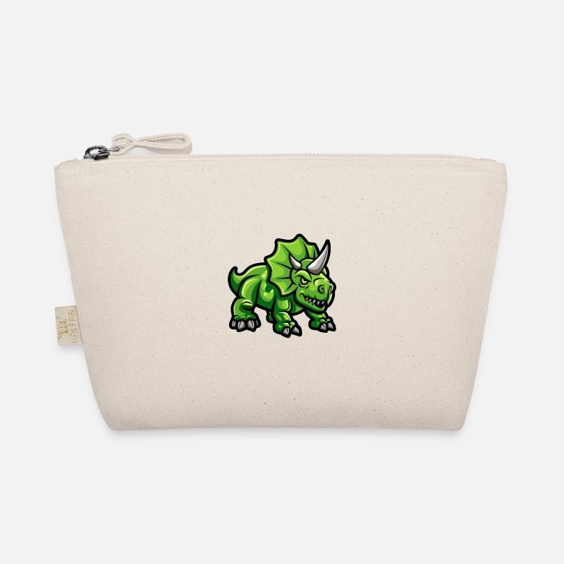 Dinosaur triceratops Comic Organic Pouch