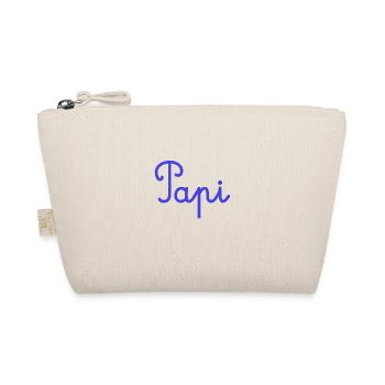 PAPY. FÊTE DES PÈRES. BONNE FÊTE PAPY. JE T'AIME. - Trousse biologique - nature - Devant
