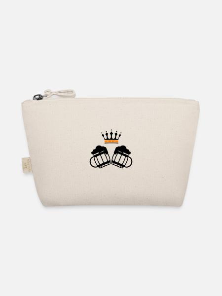 Beer Crown - Organic Pouch - nature - Front