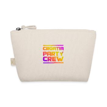 Croatia Party Crew Colorful - Organic Pouch - nature - Front