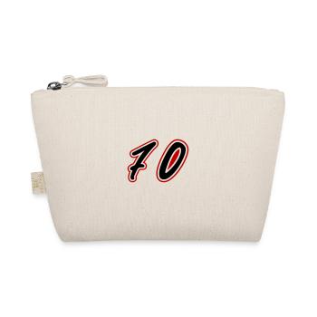 70 Number Symbol - Organic Pouch - nature - Front