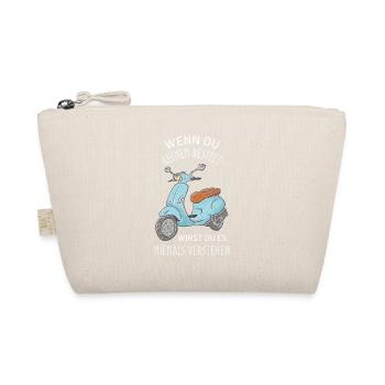 If you don't own a scooter scooter gift - Organic Pouch - nature - Front