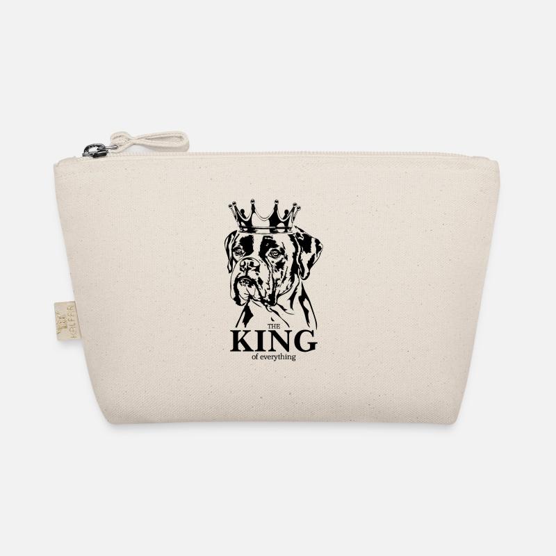 BOXER King Hundespruch Hunde Hund Wilsigns Bio-Täschchen