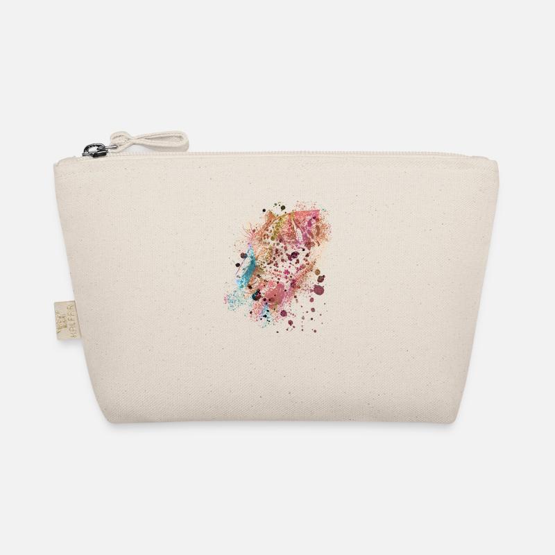 panther,gepard,leopard,rot,bunt,graffiti,rot Bio-Täschchen