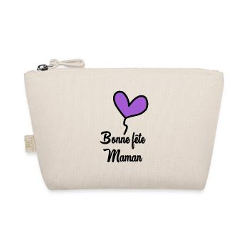 HAPPY MOTHER'S DAY. MOM. MOTHER'S DAY - Organic Pouch - nature - Front