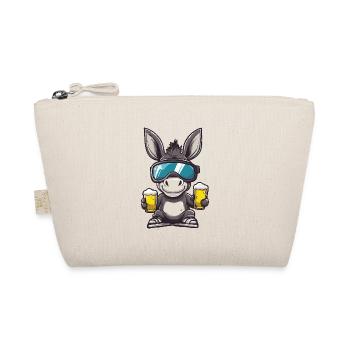 Donkey après-ski beer - Organic Pouch - nature - Front
