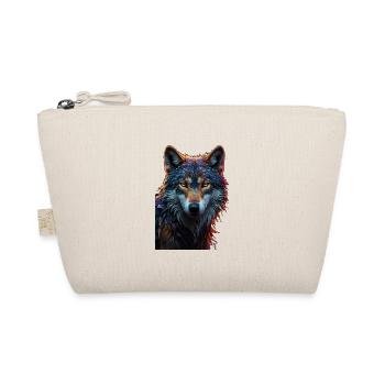 Wolf - Bio-Täschchen - Natur - Vorne