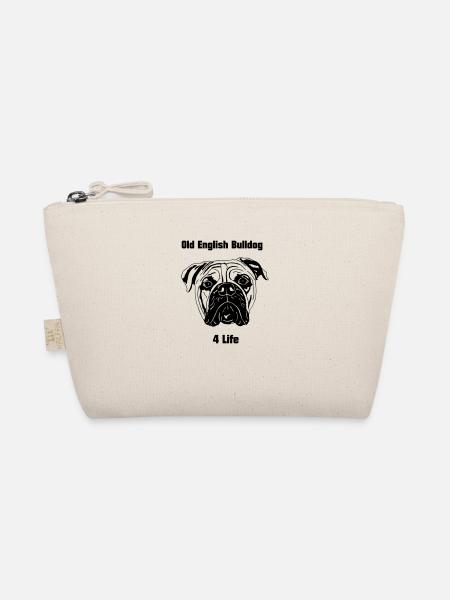 Old English Bulldog 4 Life - Organic Pouch - nature - Front