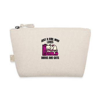 Livre chat livres lire Les chats filles cadeau - Trousse biologique - nature - Devant