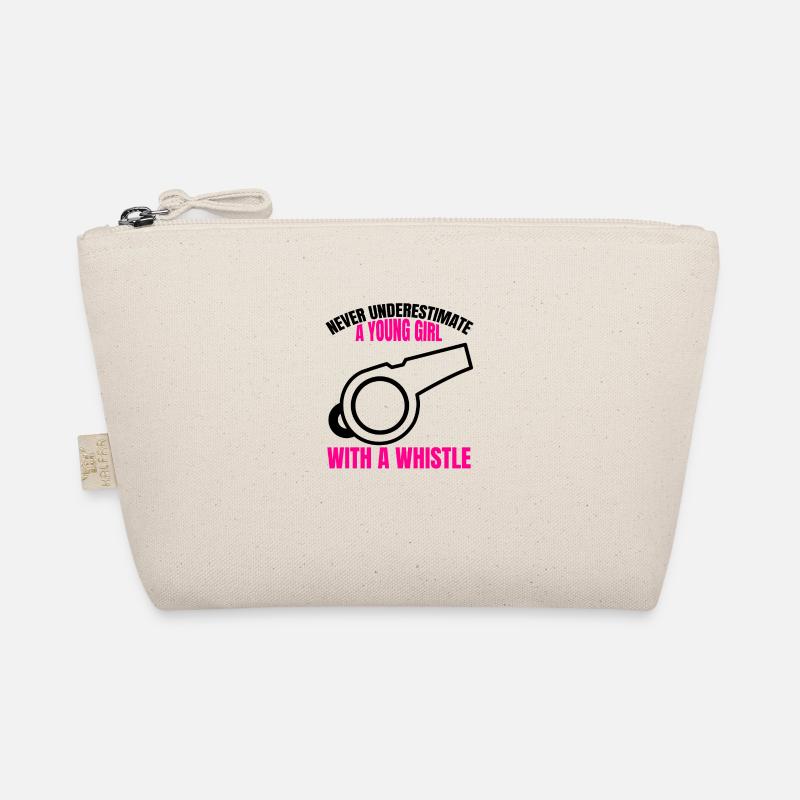 Schiedsrichter Dame Schiri Spruch Mädchen Geschenk Bio-Täschchen