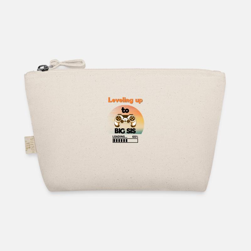 Leveling up to big sis console controller retro Organic Pouch