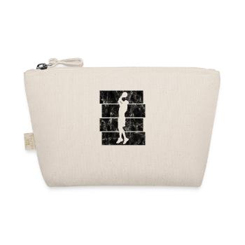 Basketball Retro Basketball Player Basketball Player - Organic Pouch - nature - Front
