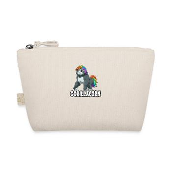Gorillacorn for a gorilla and unicorn - Organic Pouch - nature - Front