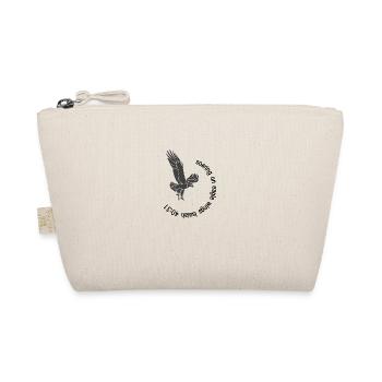 Christian Design Soaring on Eagle Wings Isaiah 40 - Organic Pouch - nature - Front