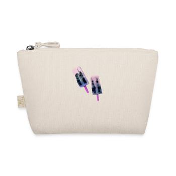 ice cream on style, water ice, colorful ice cream, summer - Organic Pouch - nature - Front