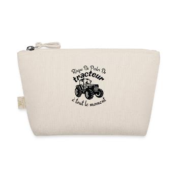 Humour d'agriculteur ,risque de parler de tracteur - Trousse biologique - nature - Devant