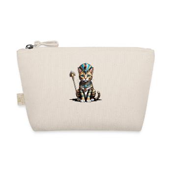 Chat Pharaon Chat Égypte Pyramide Cadeau - Trousse biologique - nature - Devant