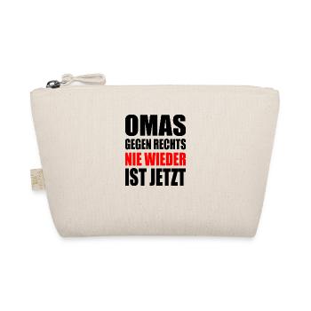 Omas gegen rechts - Bio-Täschchen - Natur - Vorne