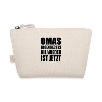 Omas gegen rechts - Bio-Täschchen - Natur - Vorne