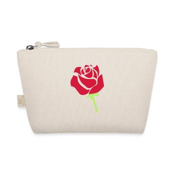 Rose - Bio-Täschchen - Natur - Vorne