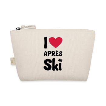 I love apresski - Organic Pouch - nature - Front