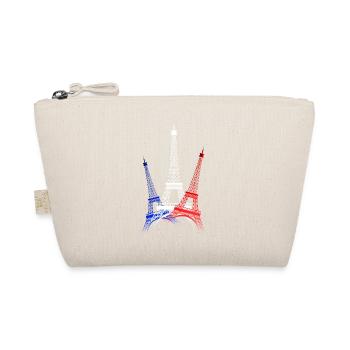 TOUR EIFFEL (Bleu-Blanc-Rouge) - Trousse biologique - nature - Devant