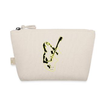 Rock' Roll is life ✔ - Organic Pouch - nature - Front