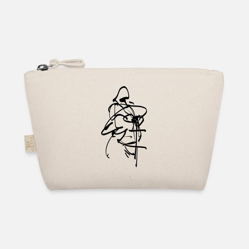 Crusader Figurine Organic Pouch