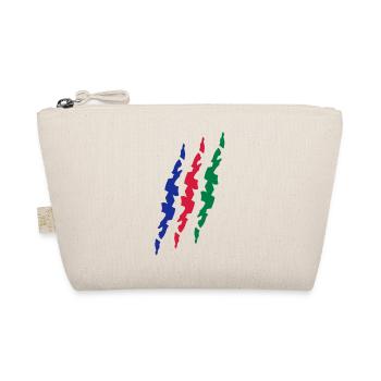 scar_flag_vec_3 en - Organic Pouch - nature - Front