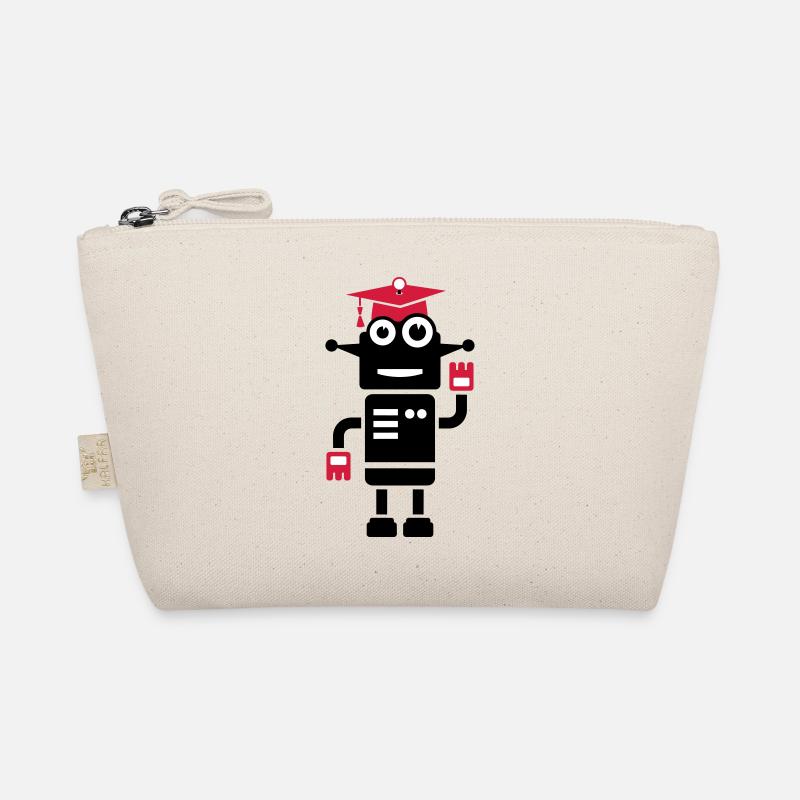 Robot with doctor's hat Gift for promotion Organic Pouch