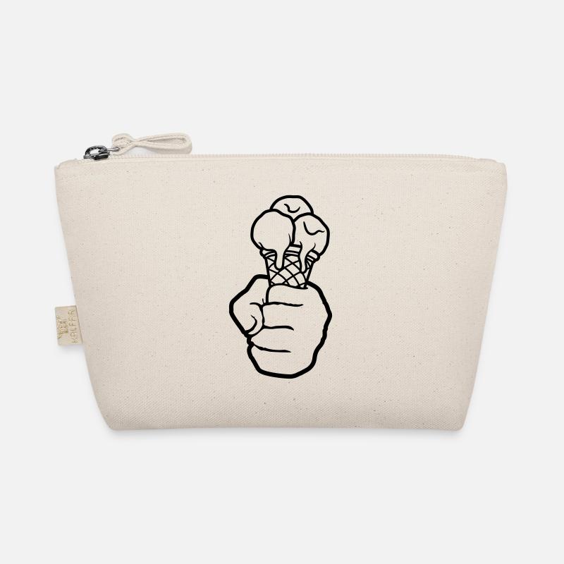 eiscreme schoko vanille eis essen lecker hunger so Bio-Täschchen