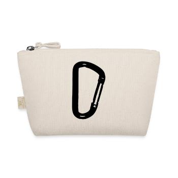 Carabiner - Bio-Täschchen - Natur - Vorne