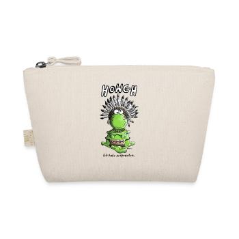 Indianer Frosch - Bio-Täschchen - Natur - Vorne