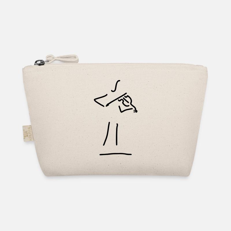 geigerin mit violine Bio-Täschchen